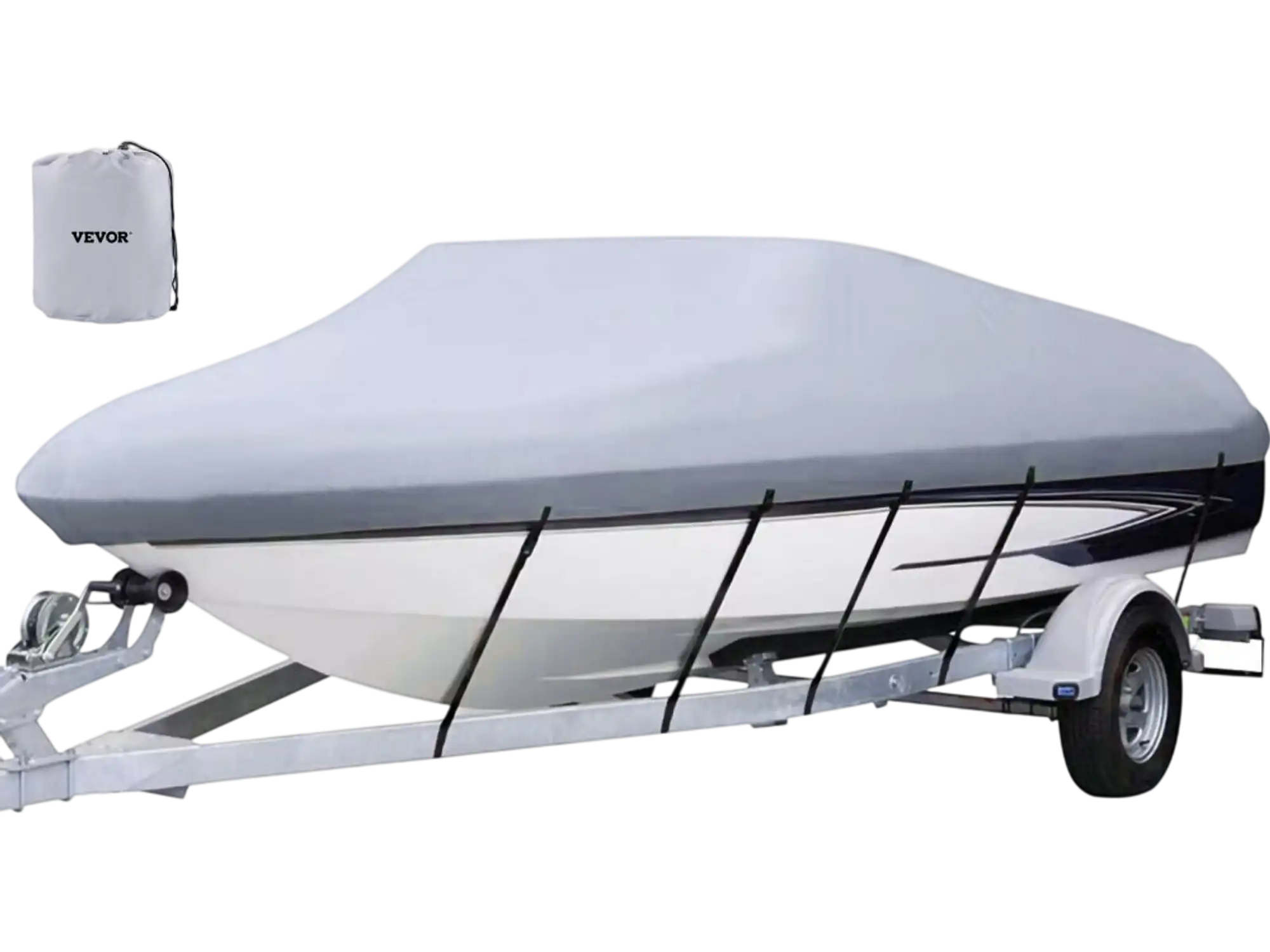 Vevor Boat Cover 20'-22' Waterproof Trailerable V-Hull New
