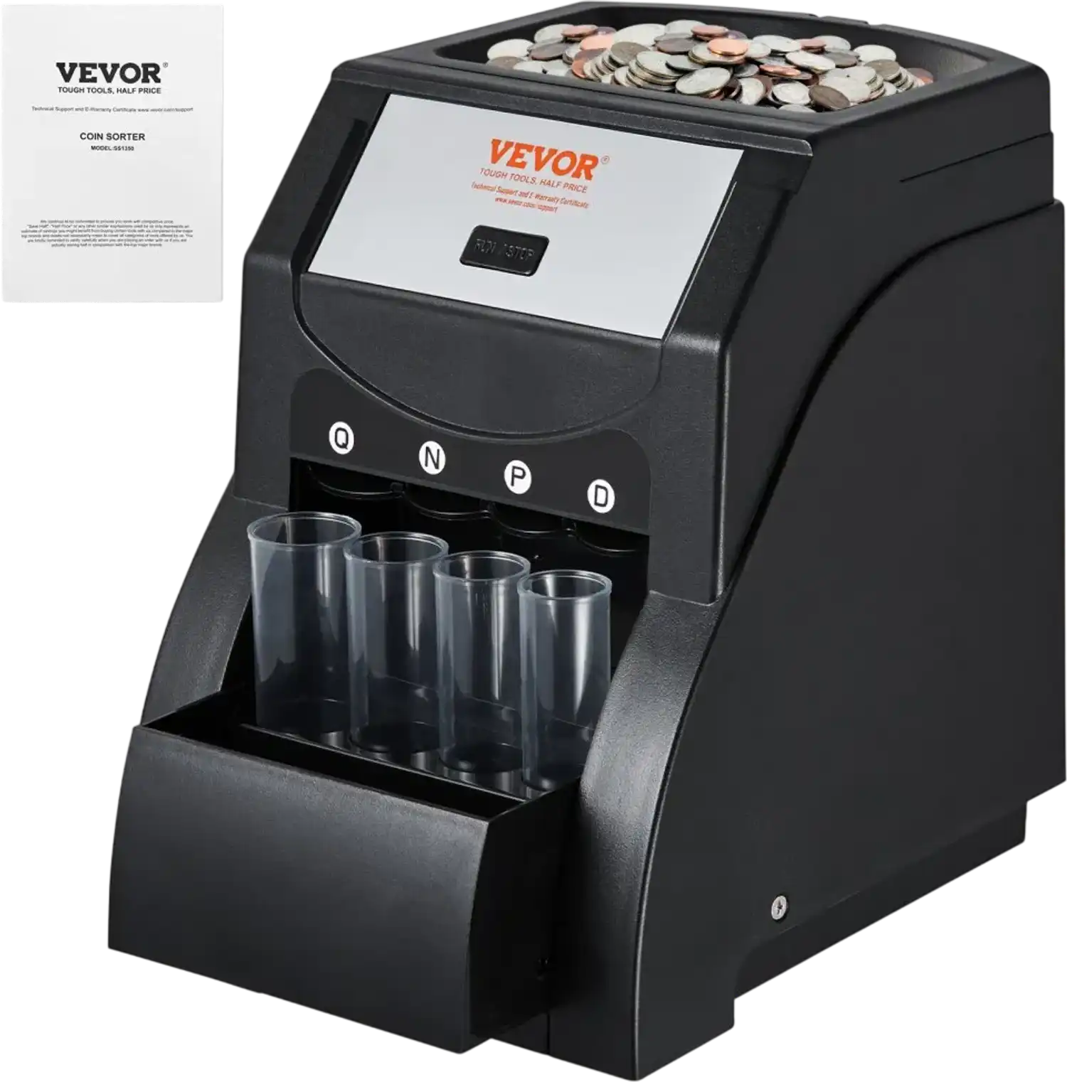 Vevor Coin Sorter USD Coin Sorter Machine New