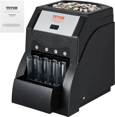Vevor Coin Sorter USD Coin Sorter Machine New