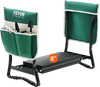 VEVOR Garden Kneeler and Seat, 330 lbs Load Capacity, 8" EVA Wide Pad, Foldable Garden Stool, Kneeling Bench for Gardening with Tool Bag, Gifts for Women, Grandparents, Seniors, Mom and Dad