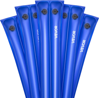 Vevor Pool Cover Water Bags Double Chamber Winter 5-Pack 8' New