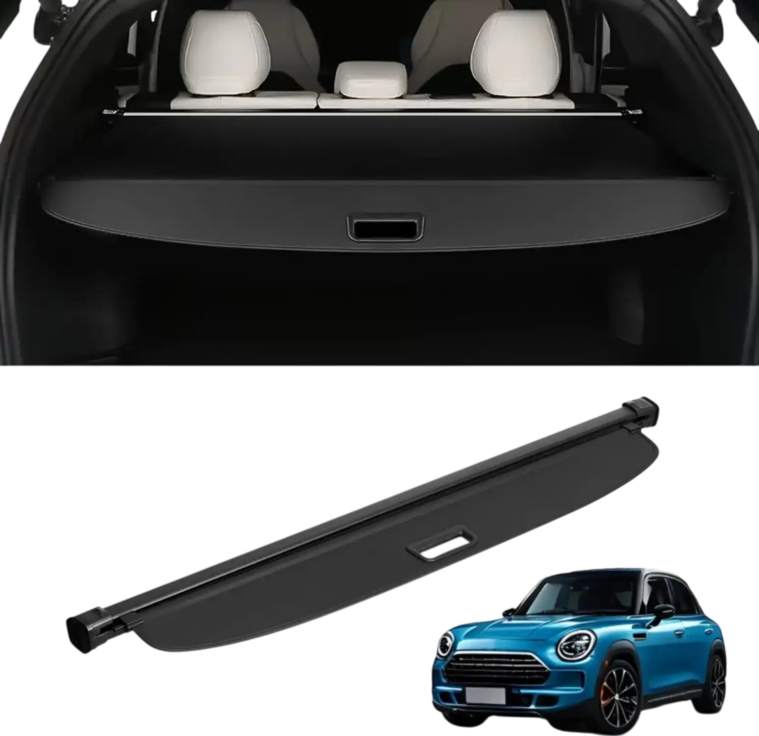 Vevor Retractable Cargo Cover Toyota RAV4 2019-2025 5-Seater Rear Trunk Privacy Shield New