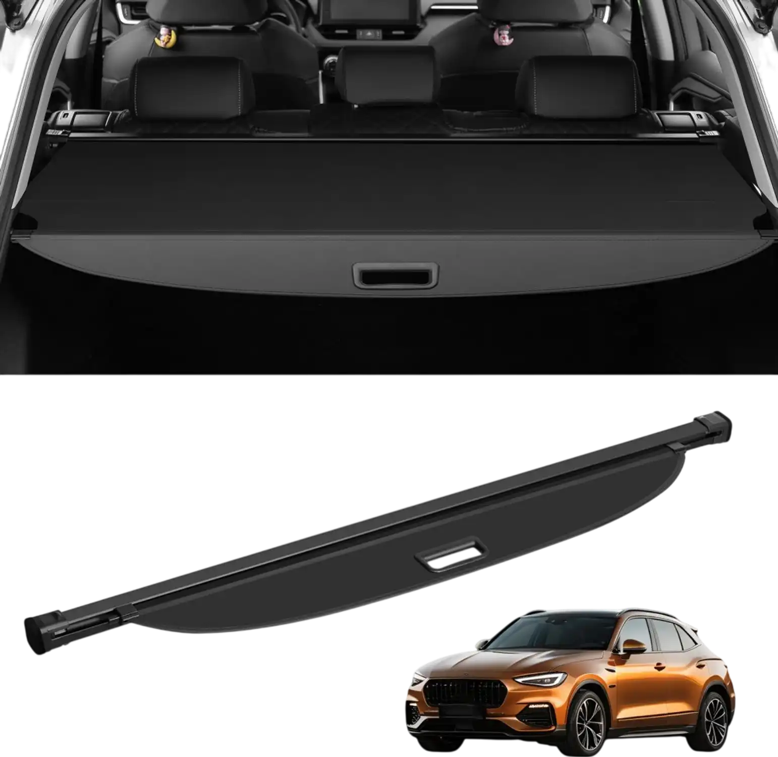 Vevor Cargo Cover Retractable Trunk Cover for GMC Terrain & Chevrolet Equinox 2018-2024 5-Seater New