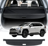 VEVOR Retractable Cargo Cover, Upgraded Carbon Fiber Texture Trunk Cover, Anti-Peeping Luggage Privacy Shield, Easy Installation Security Shade Car Accessories, for Toyota RAV4 2019-2025 5-Seater
