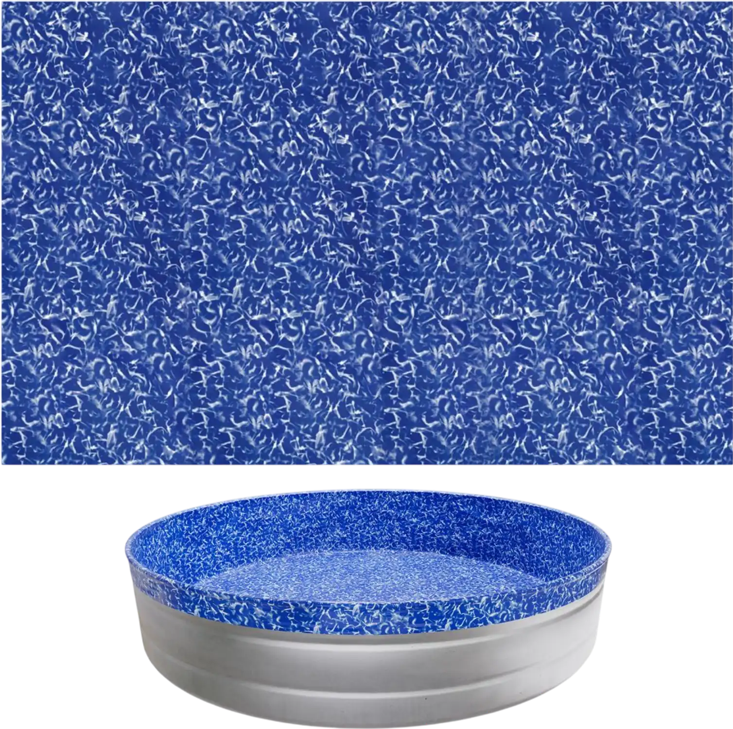 Vevor Pool Liner 8' Round Overlap for 27.5