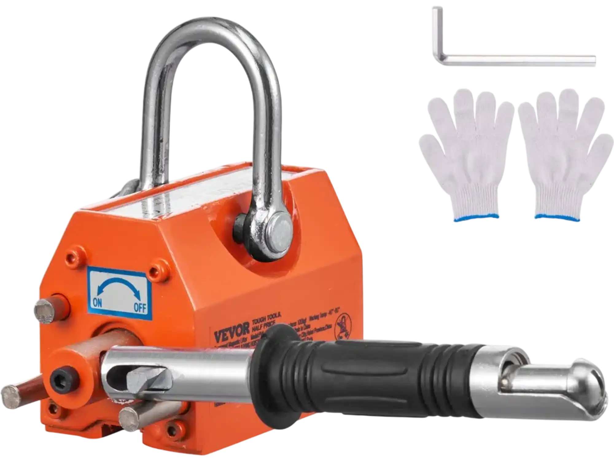 Vevor Magnetic Lifter 220 lbs Permanent Lifting Magnet New