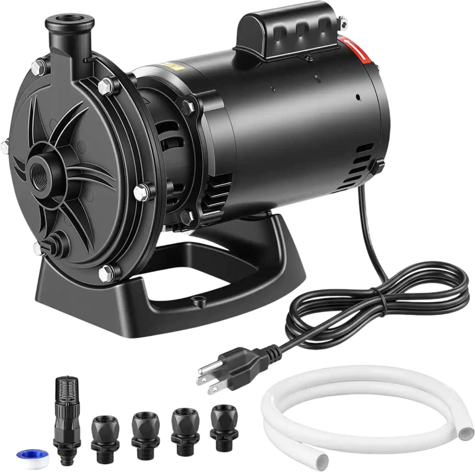 Vevor Booster Pump 1.5 HP 24 GPM Pool Cleaner Pressure-Side AC 120V 150' Max Head New