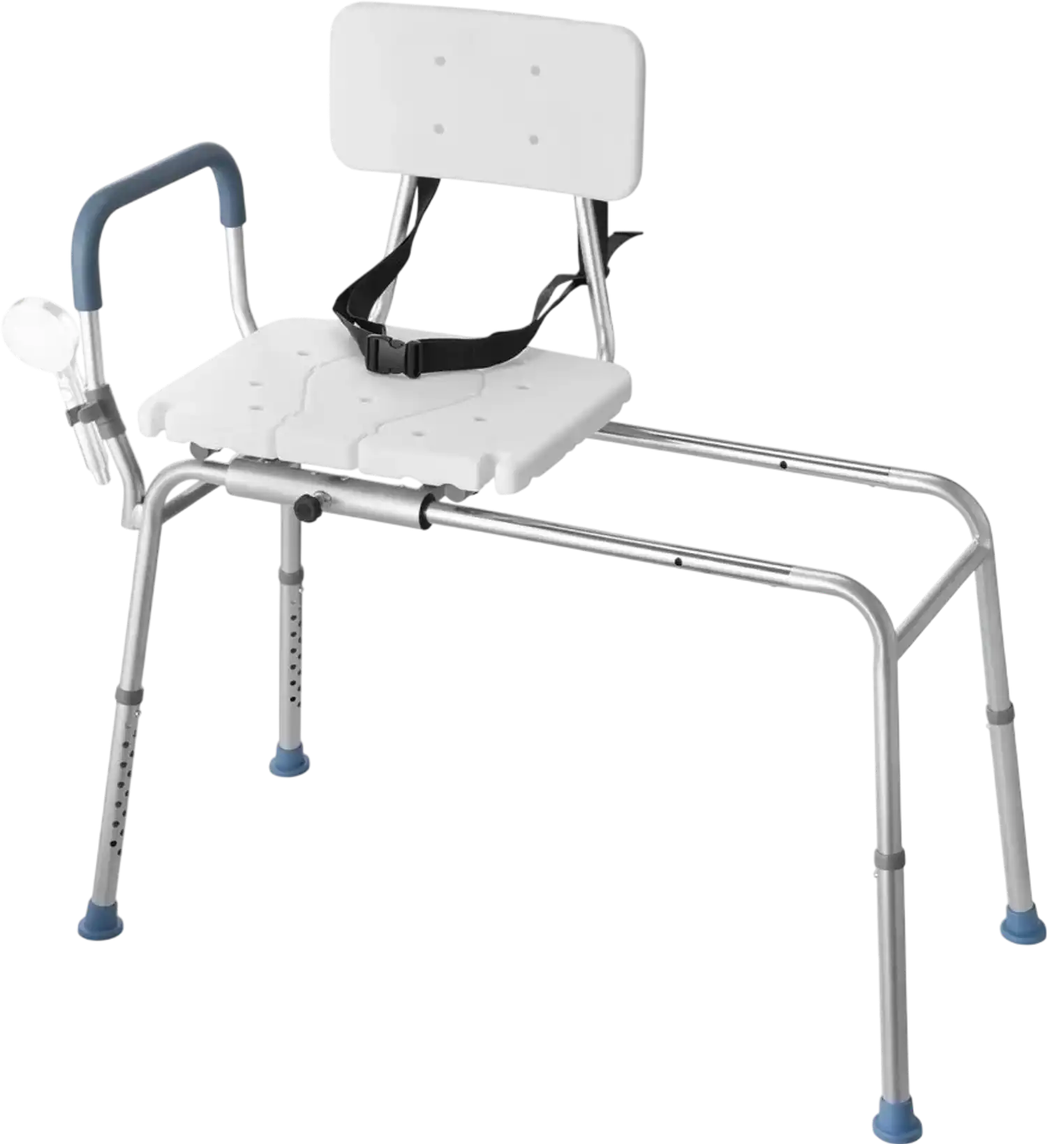 Vevor Tub Transfer Bench Sliding Shower Chair with Arms and Backrest New