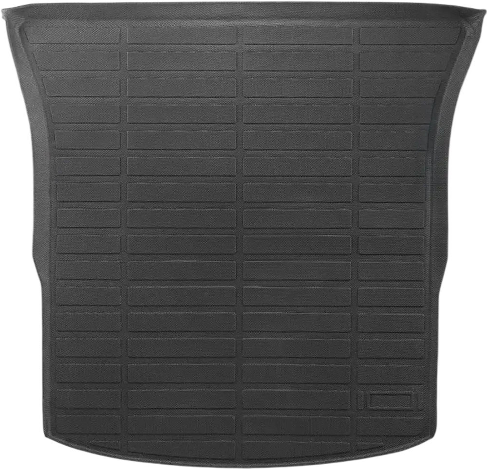 VEVOR Cargo Mat Compatible with Tesla Model Y 2020-2024, Precise Fit Trunk Mat for SUVs, TPE Trunk Protector Replacement, Black (1PCS)