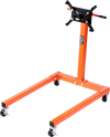VEVOR Engine Stand, 1300 lbs (3/5 Ton) Rotating Engine Motor Stand with 360 Degree Adjustable Head, Cast Iron Motor Hoist Dolly, 4-Caster, 4 Adjustable Arms, for Vehicle Maintenance, Auto Repair