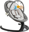 VEVOR Baby Swing, 5-Speed Baby Rocker with 3 Seat Position, Portable Infant Swing for Newborn with PVC Touch Panel, Remote Control, Bluetooth, 10 Lullabies & Toy Bar for 0-9 Month/0-20 lbs Boys Girls