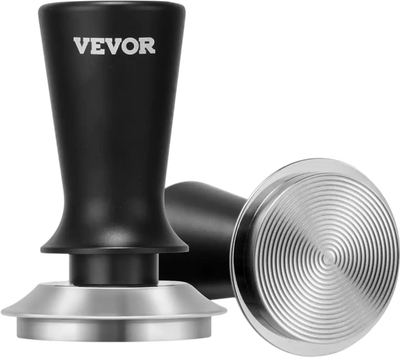 VEVOR Espresso Tamper 51mm, Spring Loaded Coffee Tamper, 30 lbs Tamper Tool Espresso, Stainless Tamper with Non-Slip Grip