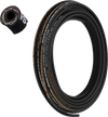 VEVOR Hydraulic Hose 1/4 inch x 100 ft, Coiled Hydraulic Hose 5800 PSI, Rubber Hydraulic Hose with 2 High-Tensile Steel Wire Braid, Bulk Hydraulic Hose -20℃ to 140℃, Hydraulic Oil Flexible Hose