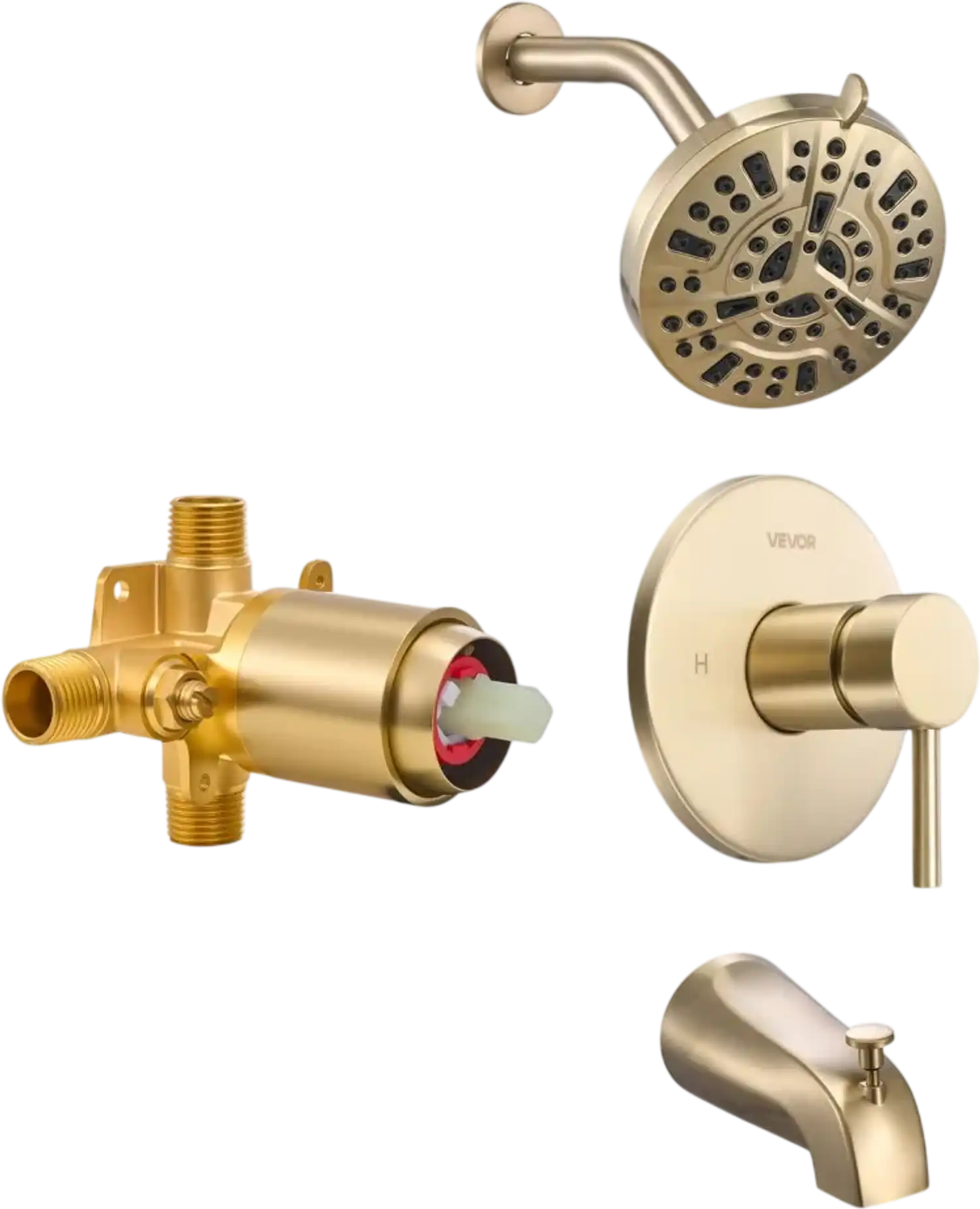 Vevor Tub and Shower Faucet Set 5