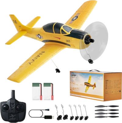 Vevor RC Plane 4-Channel Remote Control Trainer Aircraft New