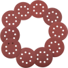 VEVOR 150 PCS 5 Inch Sanding Discs Set, 8-Hole Round Hook and Loop Sandpaper for Orbital Sander, 10 Grits include 60, 80, 100, 120, 150,180, 240, 320, 400, 600 Grit, for Metal, Wood, Car Sanding