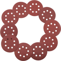 VEVOR 150 PCS 5 Inch Sanding Discs Set, 8-Hole Round Hook and Loop Sandpaper for Orbital Sander, 10 Grits include 60, 80, 100, 120, 150,180, 240, 320, 400, 600 Grit, for Metal, Wood, Car Sanding