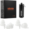 VEVOR Concert Ear Plugs, 2 Pairs Reusable High Fidelity Musician Ear Plugs, SNR 27 dB High Noise Reduction Earplugs, Flexible Silicone Soft Music Ear Plugs, for Concerts, Festivals, Raves, Musicians
