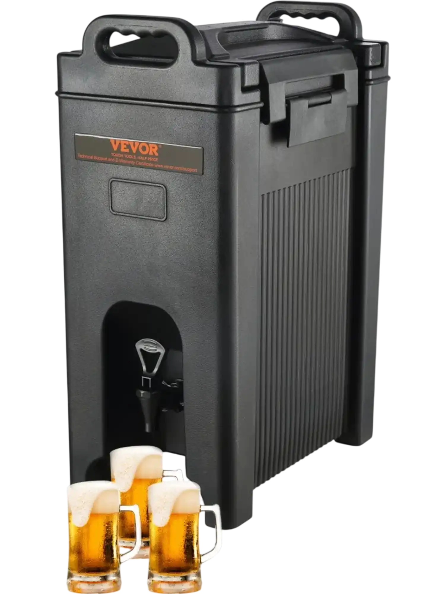 Vevor Insulated Beverage Dispenser 5 Gallon Hot and Cold Beverage Server New