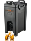 VEVOR Insulated Beverage Dispenser, 5 Gallon, Food-grade LDPE Hot and Cold Beverage Server, Thermal Drink Dispenser Cooler with 0.9 in PU Layer Two-Stage Faucet Handle, for Restaurant Drink Shop