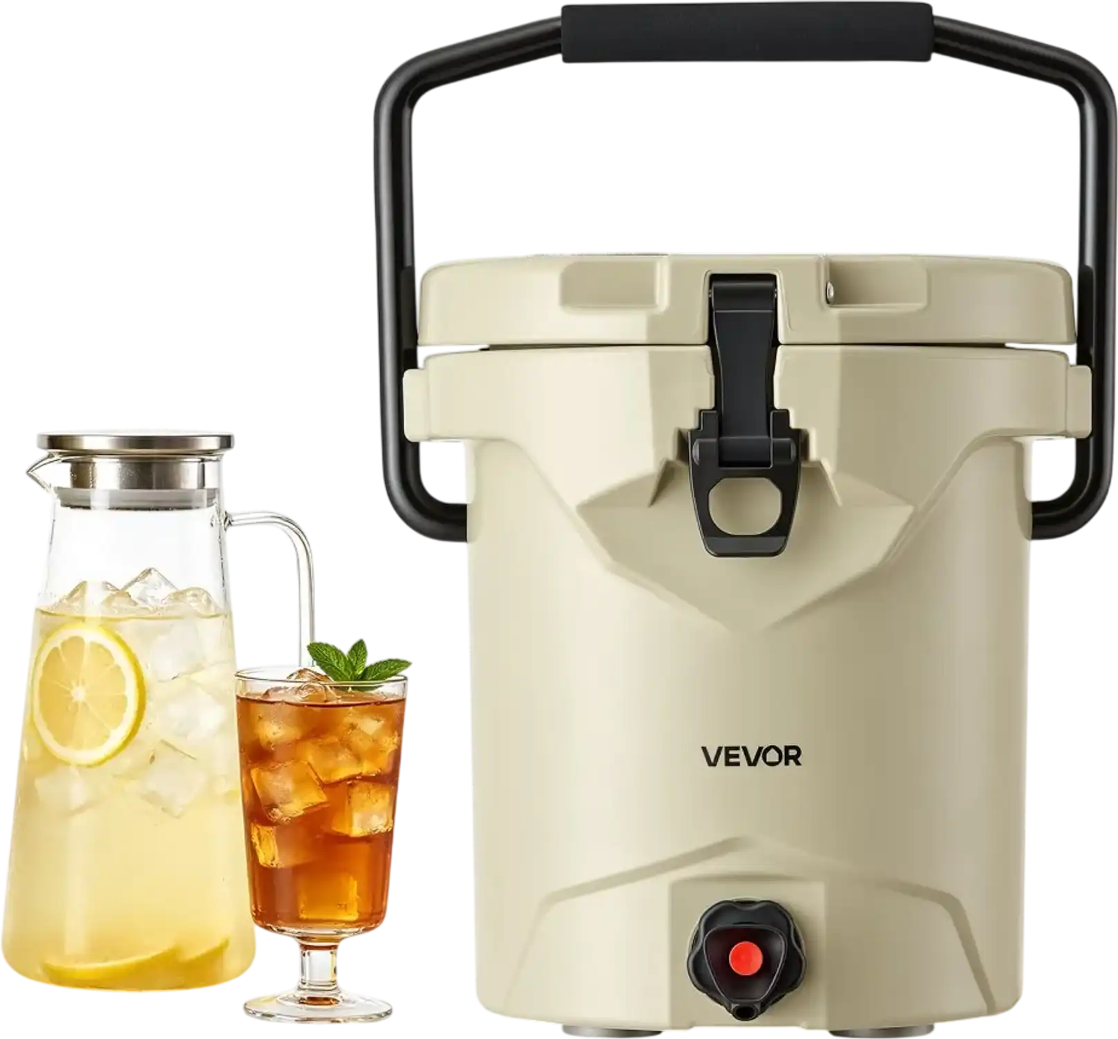 Vevor Beverage Dispenser 2.5 Gallon Hot and Cold Insulated Server New