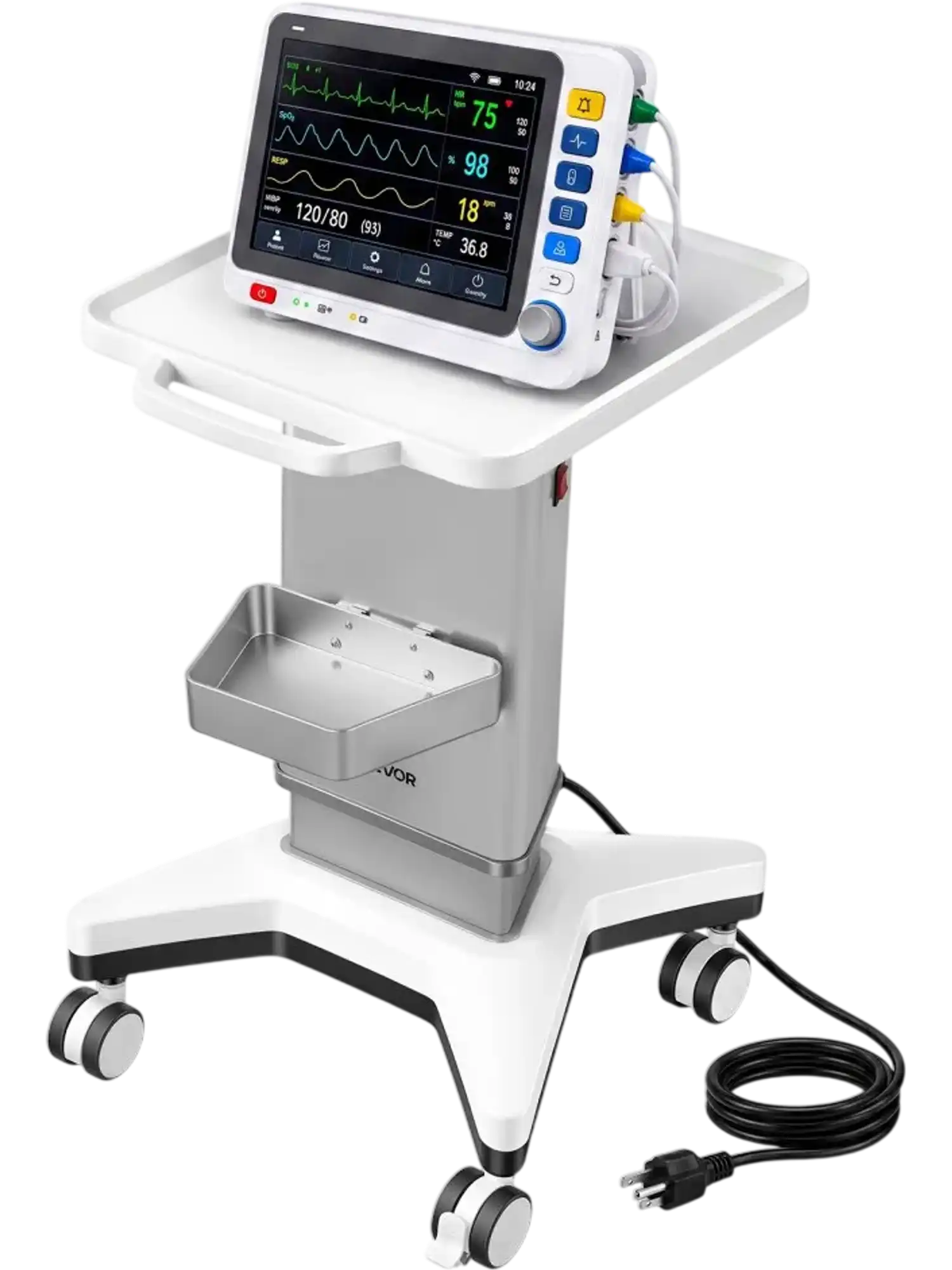 Vevor Medical Cart Electric Lift Trolley New