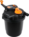 VEVOR Bio Pressure Pond Filter, Up to 1600 Gallons, with 13W UV-C Light, 1580 GPH, Pressurized Biological Pond Filter System Filtration Equipment for Fountain Pool, Koi Fish Aquarium Tank Garden Water