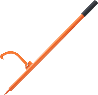 VEVOR Log Peavey, 46.5 in, Metal Handle Log Lifter, Heavy Duty Log Roller with Max 19 in Opening, Rust-Resistant Log Jack Cant Hook, Felling Log Roller Tool for Rolling, Raising, Turning Logs
