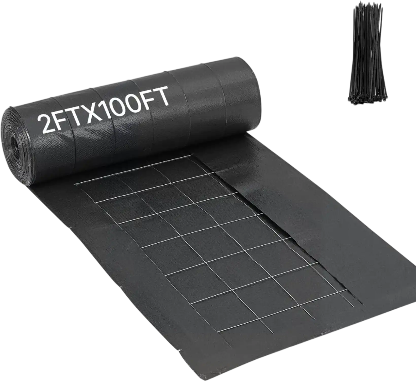 Vevor Silt Fence Fabric Roll 2' x 100' Erosion Control Fence New