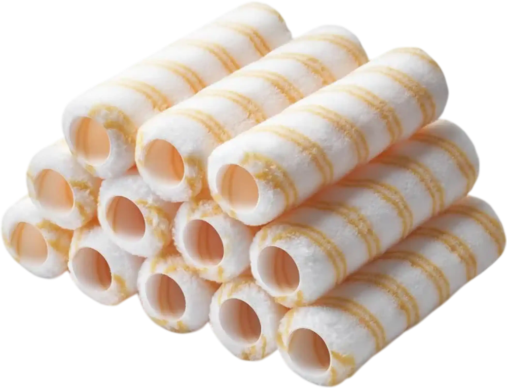 VEVOR Paint Roller Covers, 12 Pack 9 Inch Shedless Roller Covers, 3/8 Inch Nap High Dense Roller Covers for Roller Frame & Paint Roller Kit, Paint Rollers for Painting Walls, House Painting Supplies