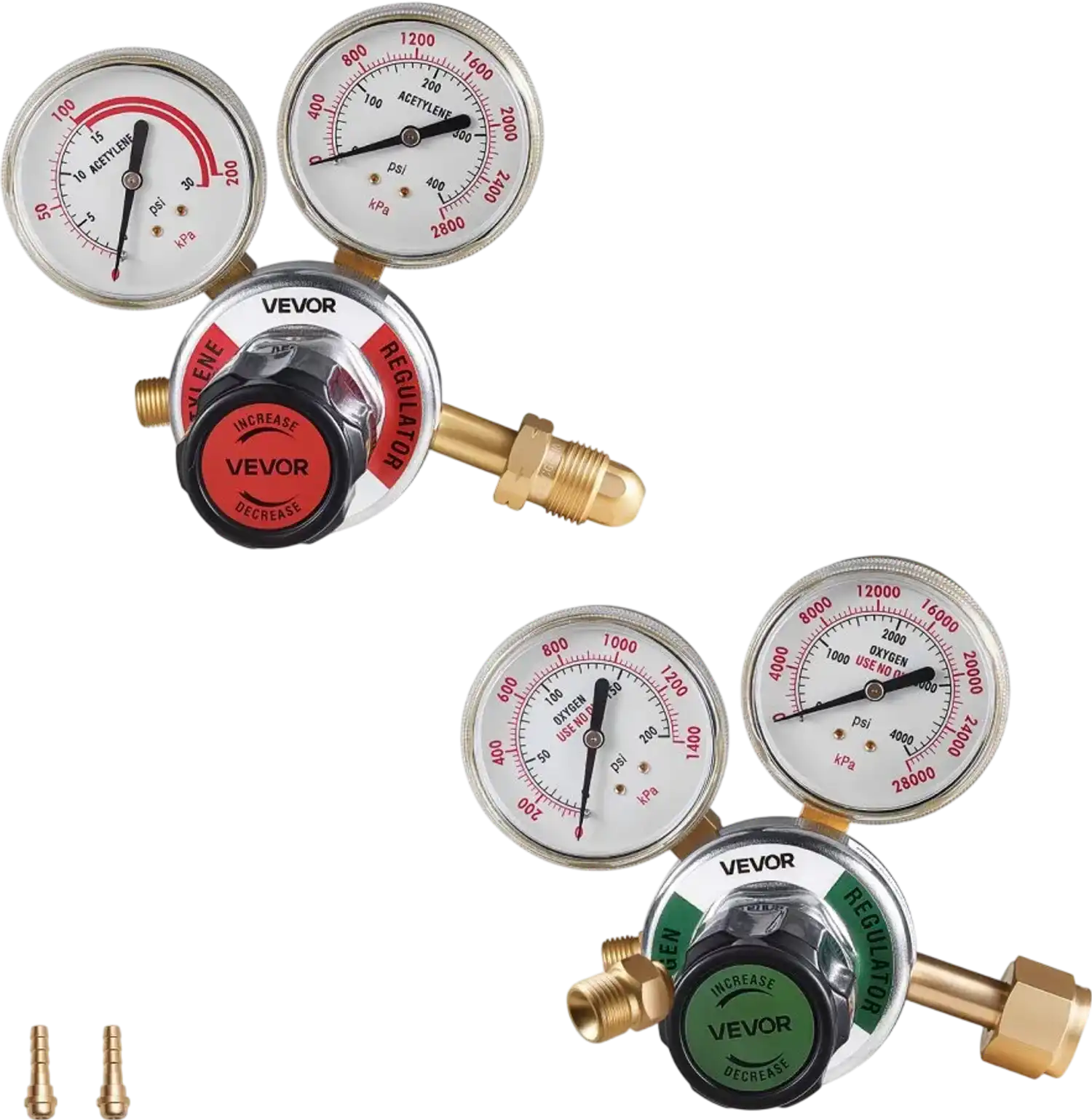 Vevor Oxygen & Acetylene Regulator Oxygen Acetylene Regulator Set New