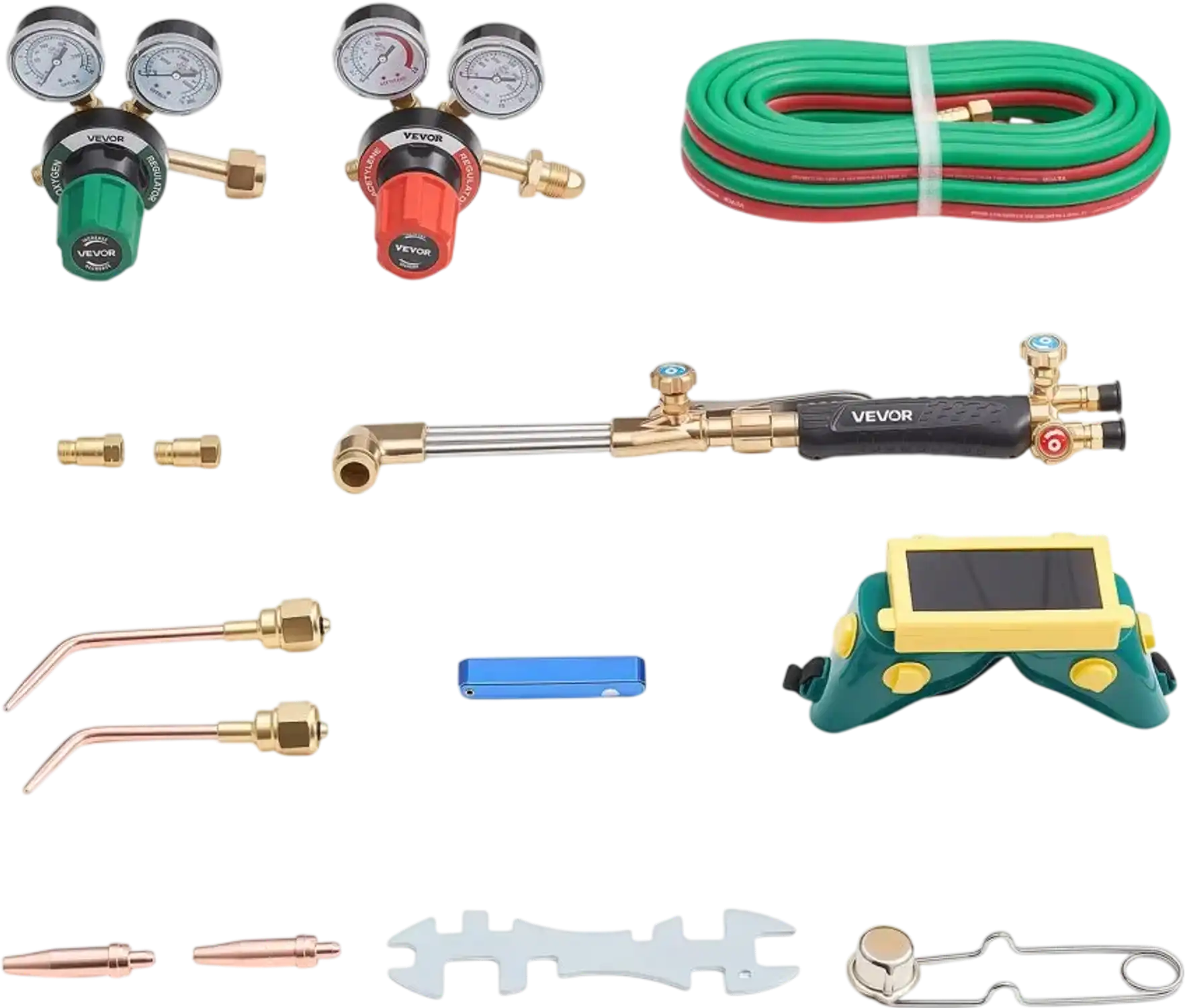 Vevor Oxygen Acetylene Torch Kit with Check Valves New