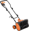 VEVOR Electric Snow Shovel, 12A 17 inch Corded Snow Shovel, 60° Adjustable Chute, 20 ft Throwing Distance, Snowthrower with Dual Safety Switch, Winter Ice Removal Tool for Driveway Sidewalk Patio
