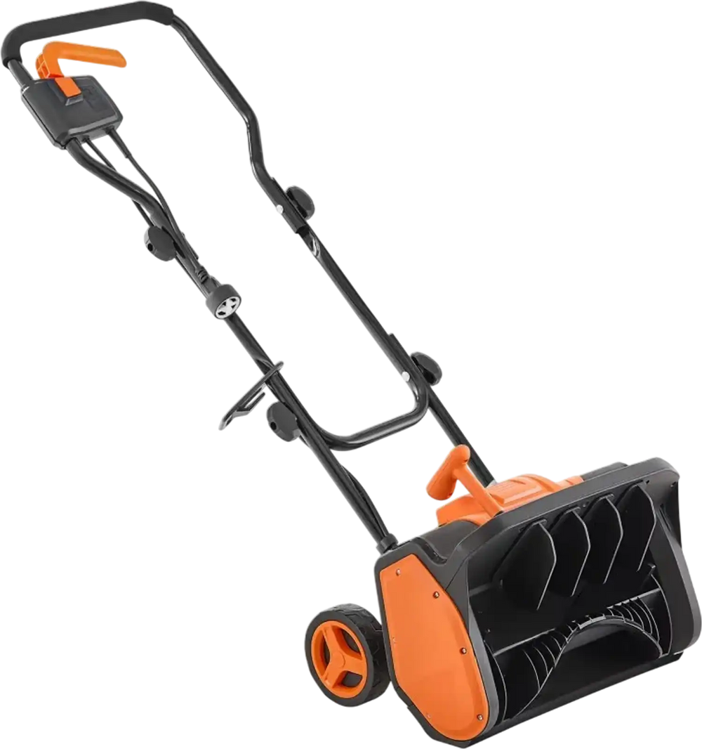 VEVOR Electric Snow Shovel, 12A 17 inch Corded Snow Shovel, 60° Adjustable Chute, 20 ft Throwing Distance, Snowthrower with Dual Safety Switch, Winter Ice Removal Tool for Driveway Sidewalk Patio