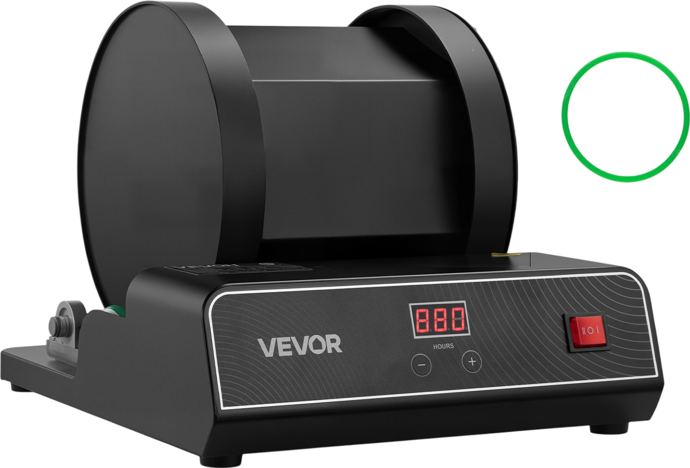 Vevor Rock Tumbler Kit 17 lb. Capacity 2-Speed with 240 Hour Timer new
