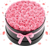 VEVOR Forever Flowers, 50 Preserved Roses in a Box, Eternal Flowers Immortal Bouquet Birthday Present for Delivery Prime Women Her Wife Mothers, Anniversary, Valentine's Day,Christmas, Sweet Pink