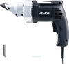 VEVOR Electric Metal Shear, 4.0-Amp Corded Sheet Metal Cutter with 360-Degree Swivel Head, Variable Speed, Continuous Cutting, Clean Cut for 18GA Galvanized Steel, 20 GA Stainless Steel, 2500 SPM