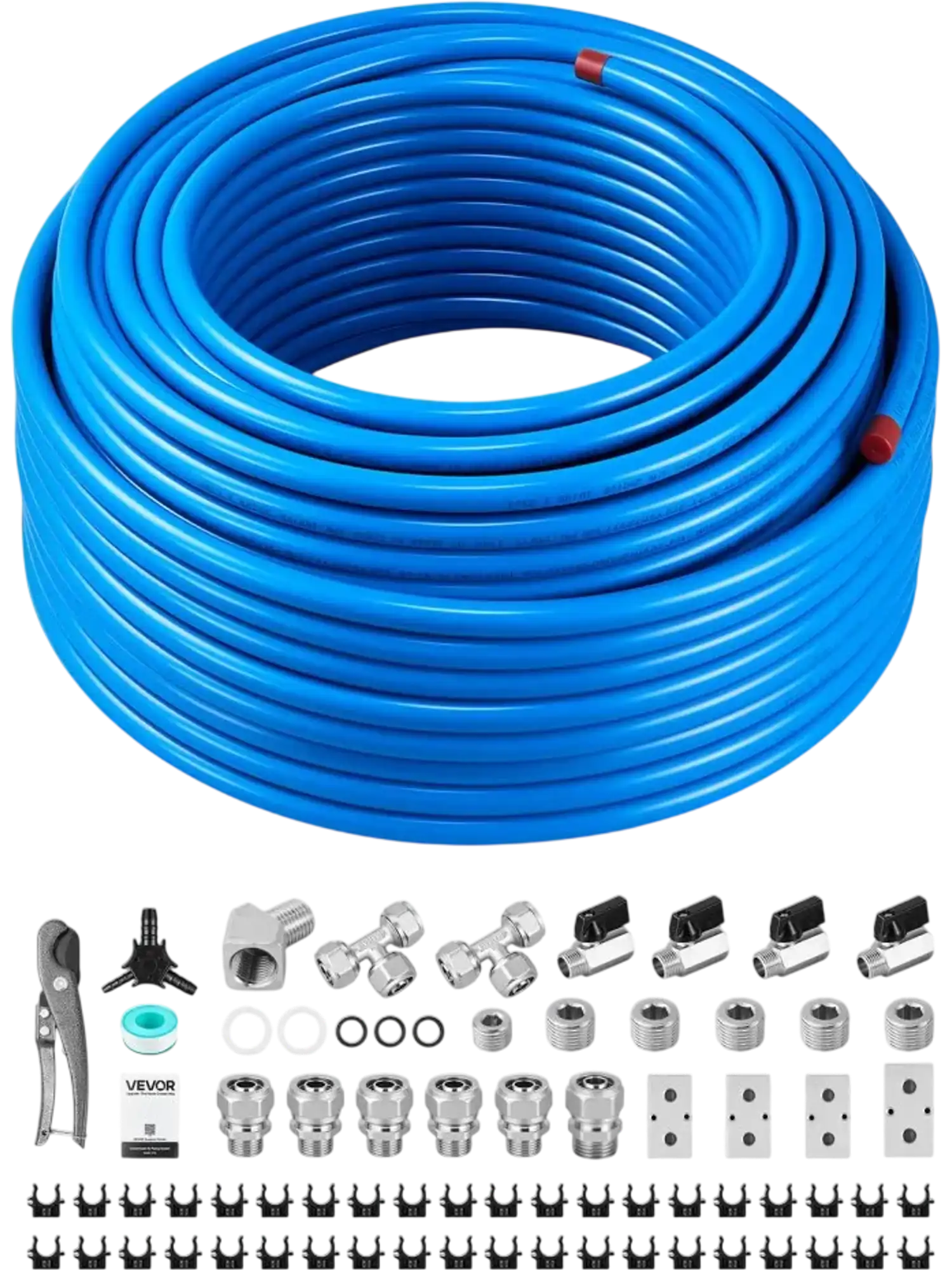 Vevor Air Compressor Line Kit 260' x 1/2