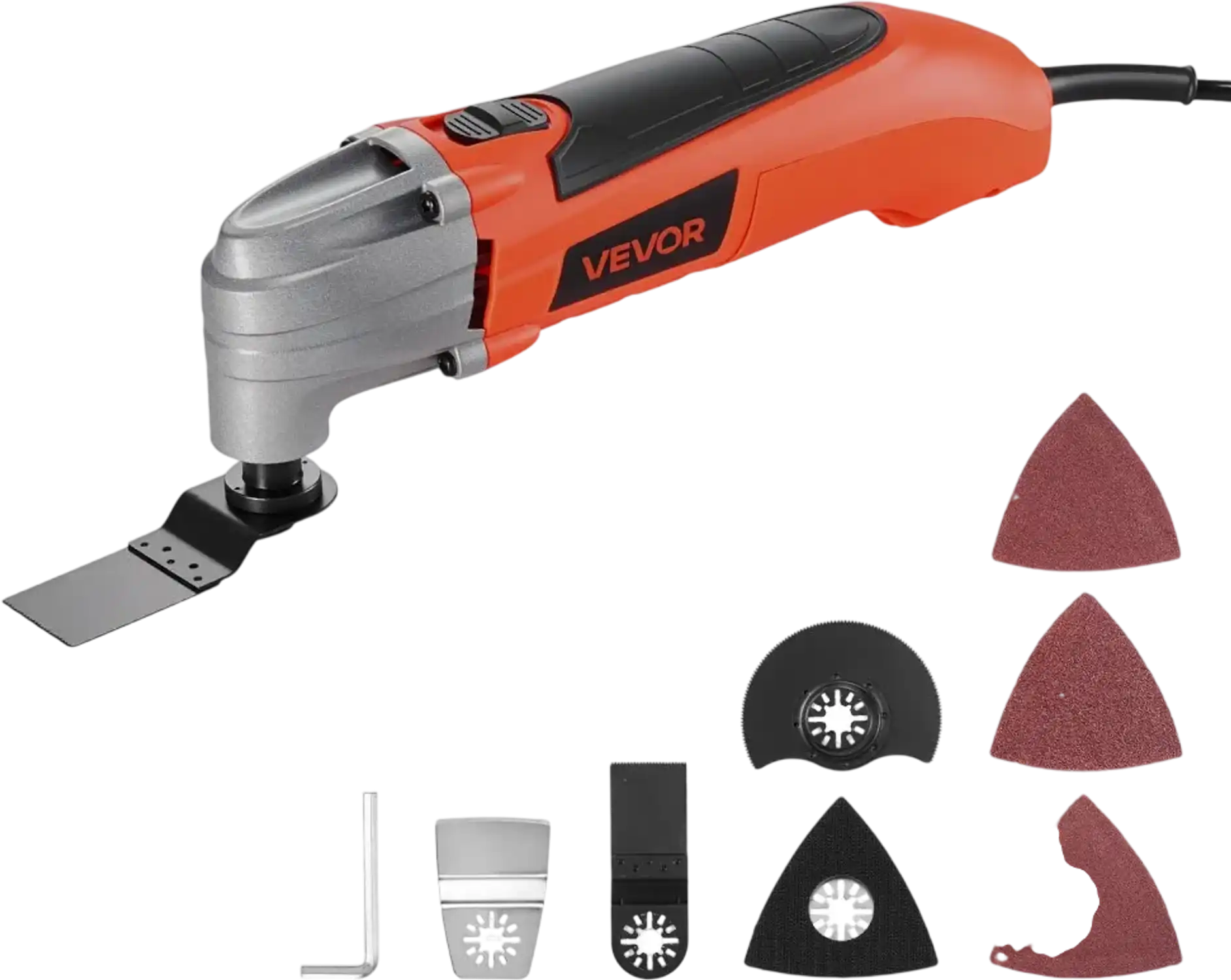 Vevor Oscillating Tool Corded Multi Tool Kit 2.2 Amp 22,000 OPM New