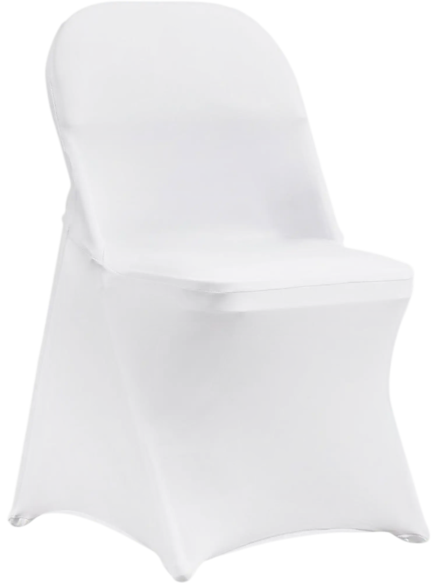 Vevor Chair Covers Stretch Spandex Folding Slipcovers 50-Piece White New