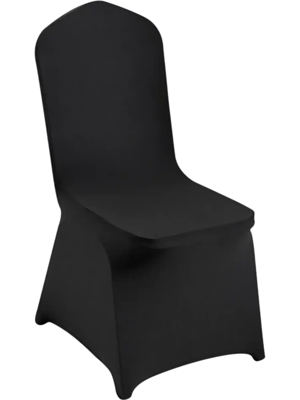VEVOR Stretch Spandex Folding Chair Covers, Universal Fitted Chair Cover, Removable Washable Protective Slipcovers, for Wedding, Holiday, Banquet, Party, Celebration, Dining (30PCS Black)