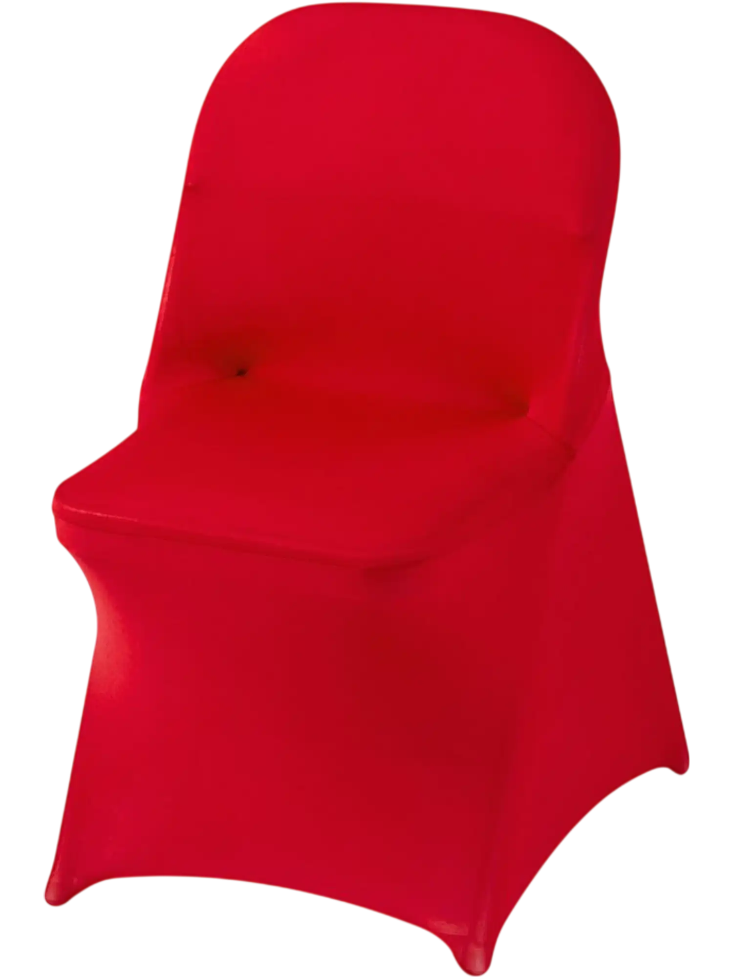 Vevor Chair Covers 50-Piece Red Stretch Spandex Slipcovers for Folding Chairs New