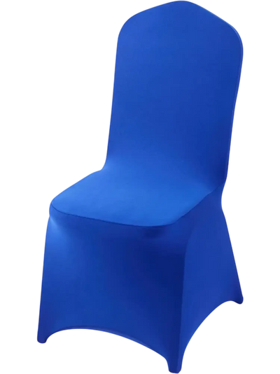 Vevor Chair Covers Royal Blue Stretch Spandex Slipcovers 50-Pc Set New