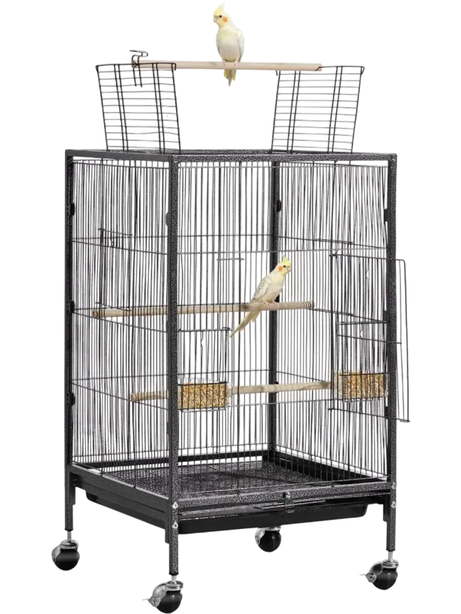Vevor Bird Cage Open-Top Wrought Iron Flight Cage 18