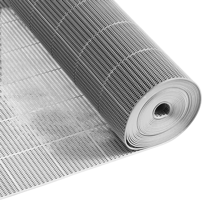 Vevor Drainage Mat 3' x 50' PVC Non-Slip Commercial Floor Mat Gray New