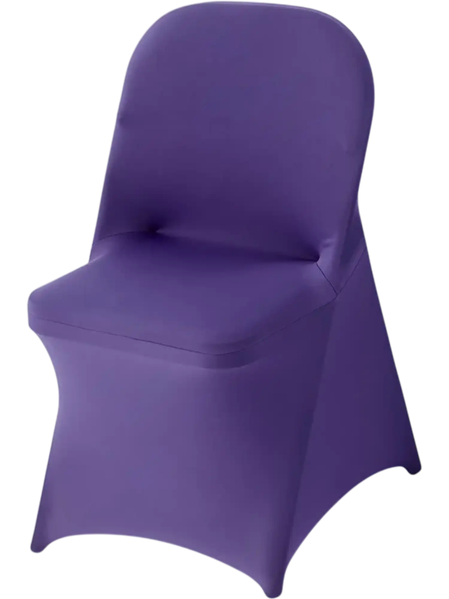 Vevor Chair Covers Purple Stretch Spandex Slipcovers 50-Piece Set New