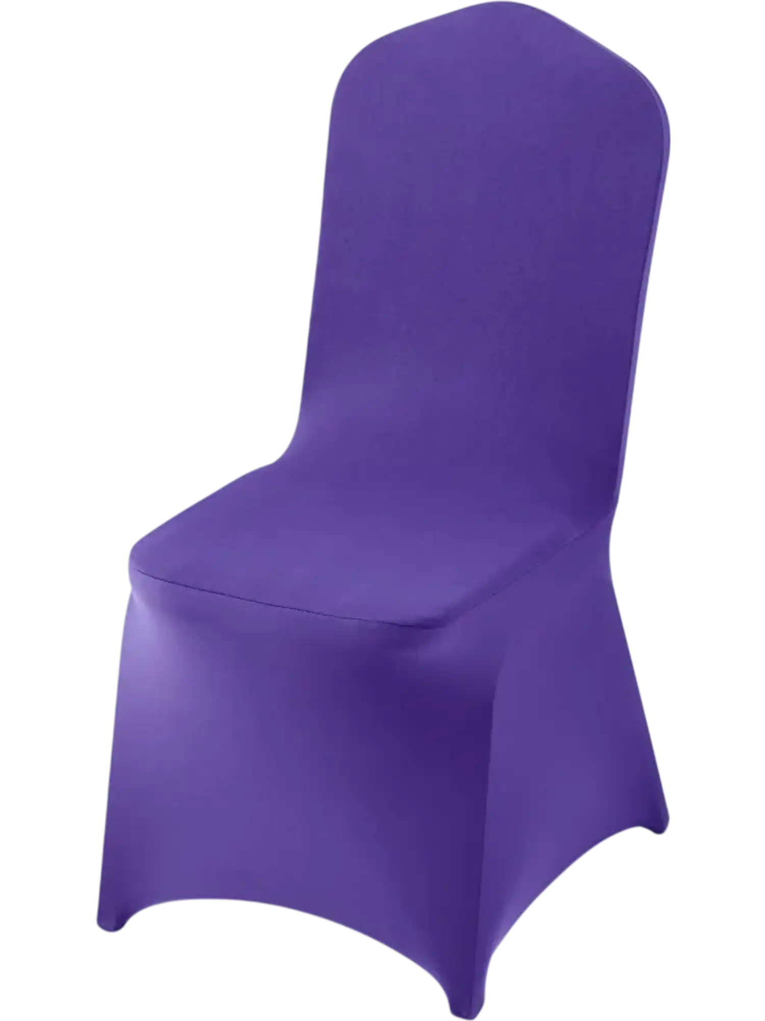 Vevor Chair Covers 50-Piece Purple Stretch Spandex Banquet Slipcovers New