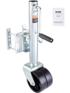 VEVOR Trailer Jack, Boat Trailer Jack 35.3 in, Bolt-on Trailer Tongue Jack Weight Capacity 2000 lb, with PP Wheel and Handle for lifting RV Trailer, Horse Trailer, Utility Trailer, Yacht Trailer