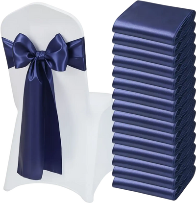 Vevor Chair Sashes Satin Wedding Reception Decoration 50 pcs 7
