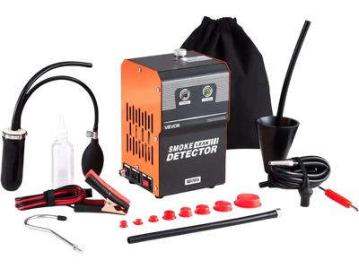 VEVOR Automotive Smoke Machine Leak Detector, DC 12V EVAP Vacuum Diagnostic Tester with Built-in Air Pump, Dual-Mode Vacuum Pipeline Fuel Diagnostic Detector for Cars, Motorcycles, Trucks, Boats, ATVs